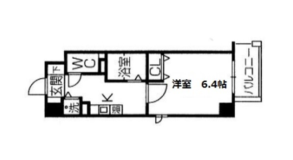 コモグランツ松屋町の物件間取画像